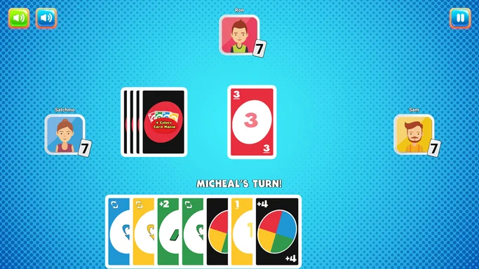 4 Kleuren Kaart Mania